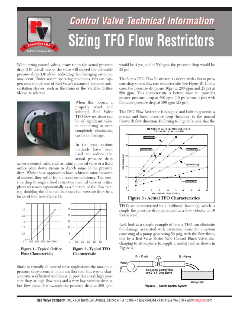 Sizing TFO | PDF