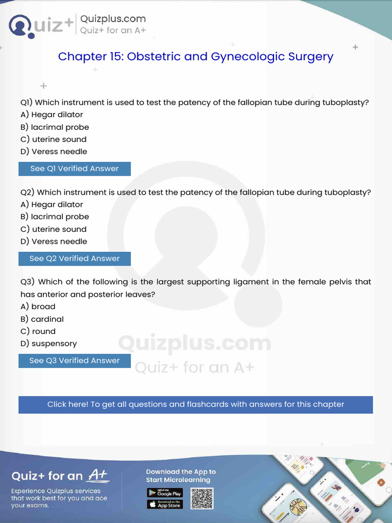 Which Instrument Is Used To Test The Patency of The Fallopian Tube ...