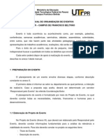 Manual de Organizacao de Eventos 2011 Francisco Beltrao