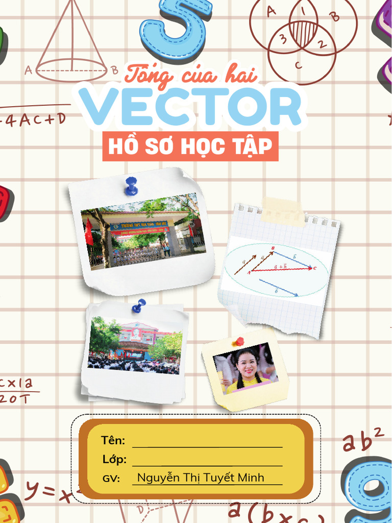 (Toán 10 - Vector) Hồ Sơ Học Tập | PDF