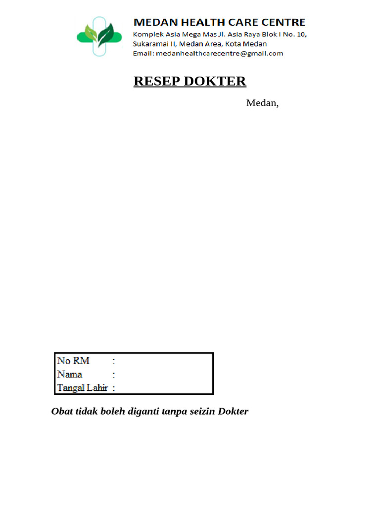 Copy Resep | PDF