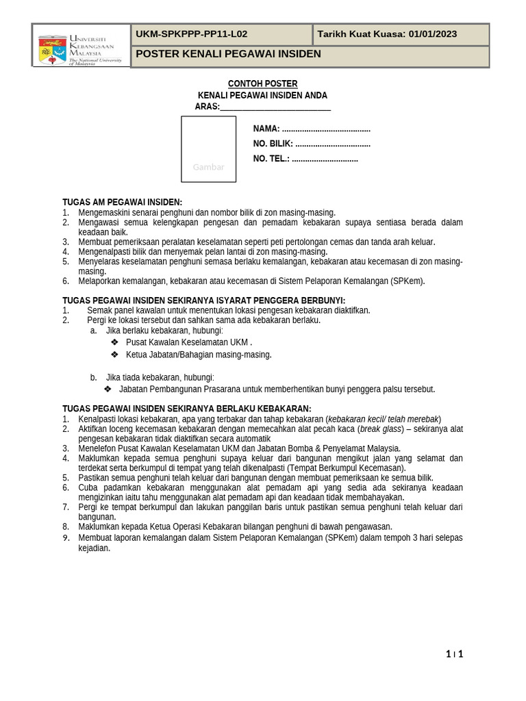 UKM-SPKPPP-PP11-L02 - Poster Kenali Pegawai Insiden | PDF