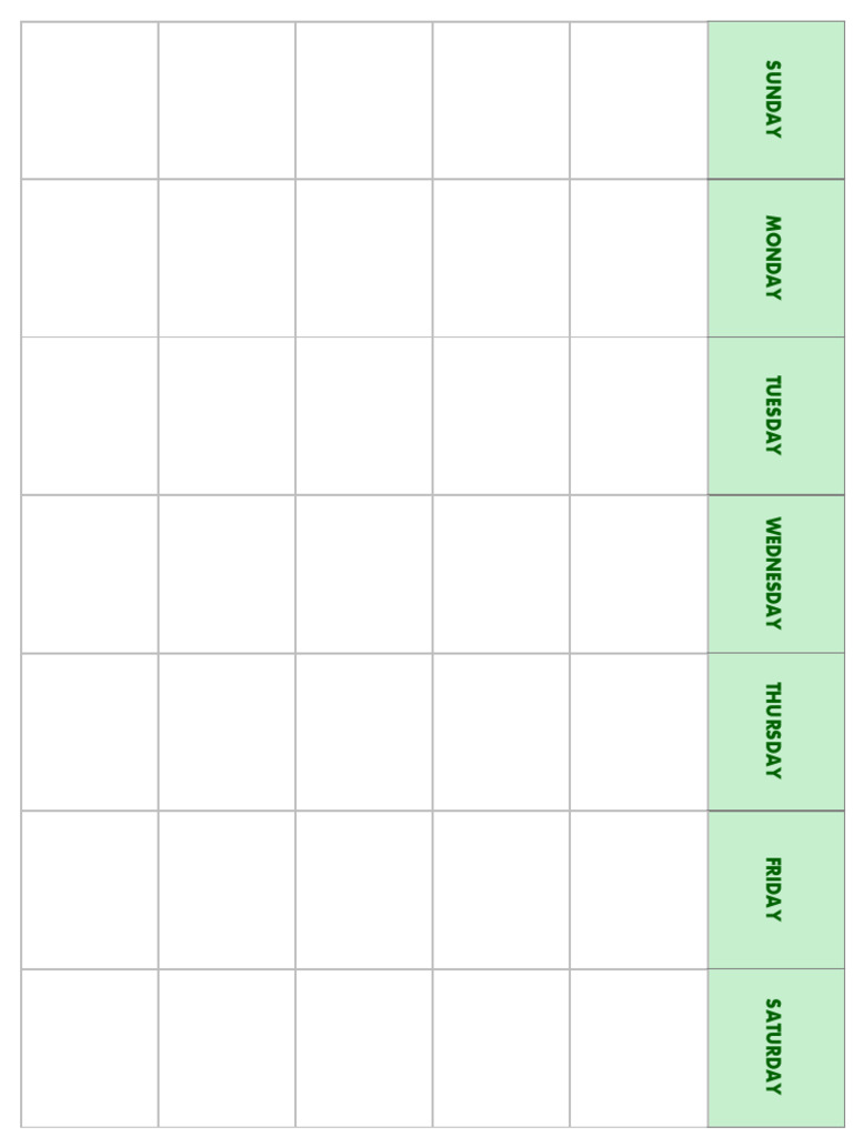Weekly Table | PDF