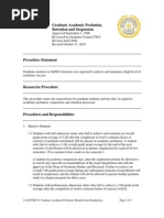 11 04 99 R0 16GraduateAcademicProbation, RetentionAndSuspension