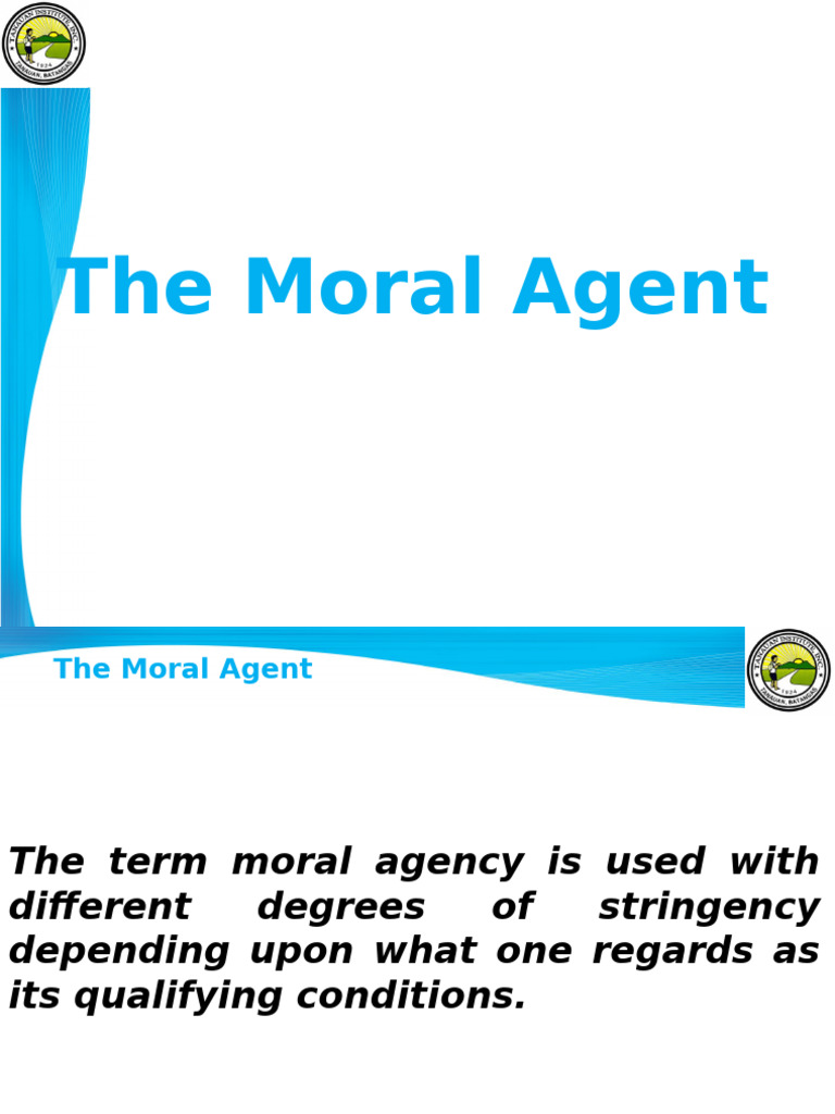 4 Midterm the Moral Agent | PDF | Morality
