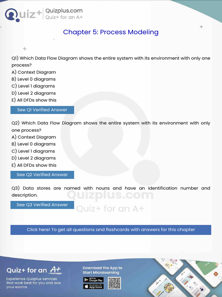 Which Data Flow Diagram Shows The Entire System With Its Environment ...