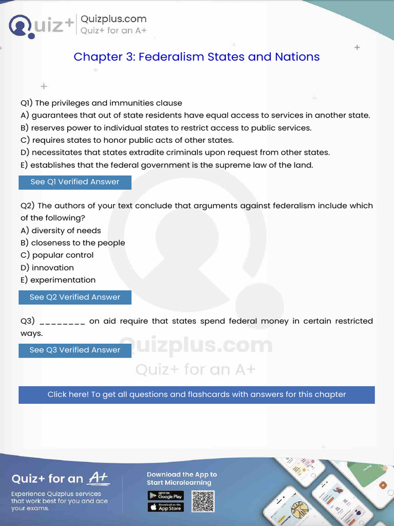 The Privileges and Immunities Clause | PDF