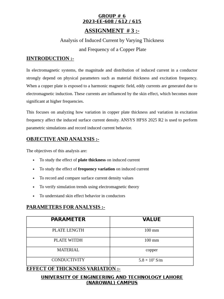 Assignment No 3 | PDF