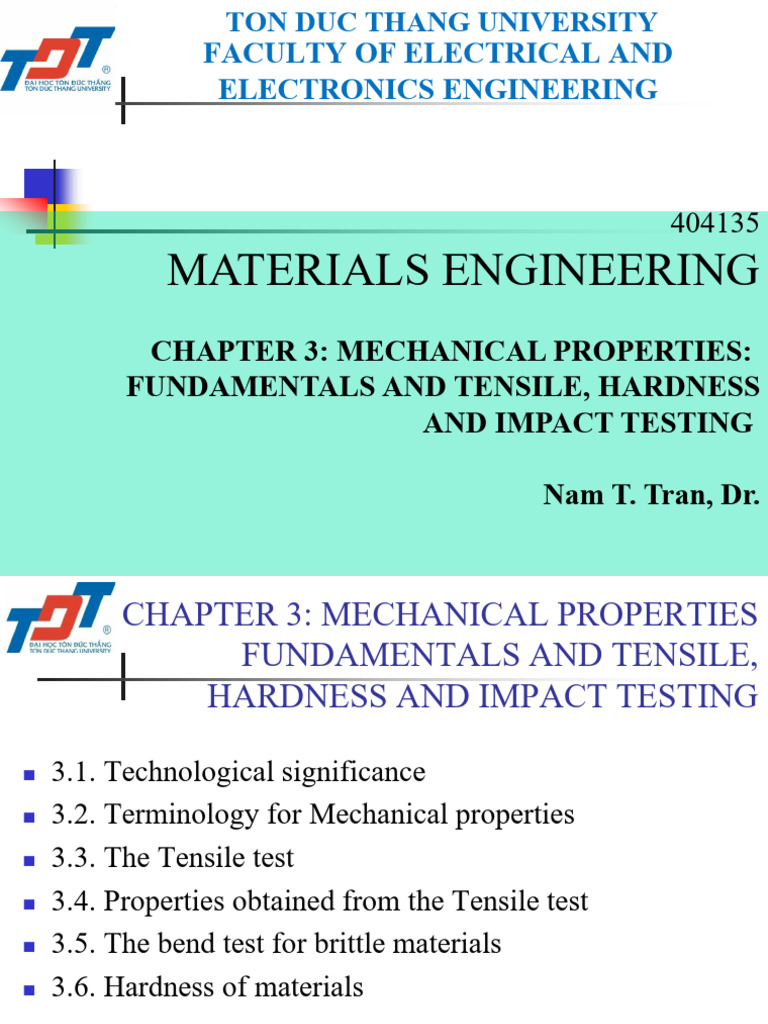 Chapter 3 | PDF | Hardness | Deformation (Engineering)