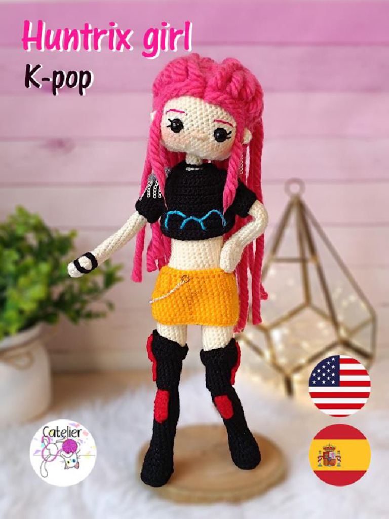 Huntrix Girl Mira Por Angelina ReyesCatelier Creaciones Esp | PDF ...