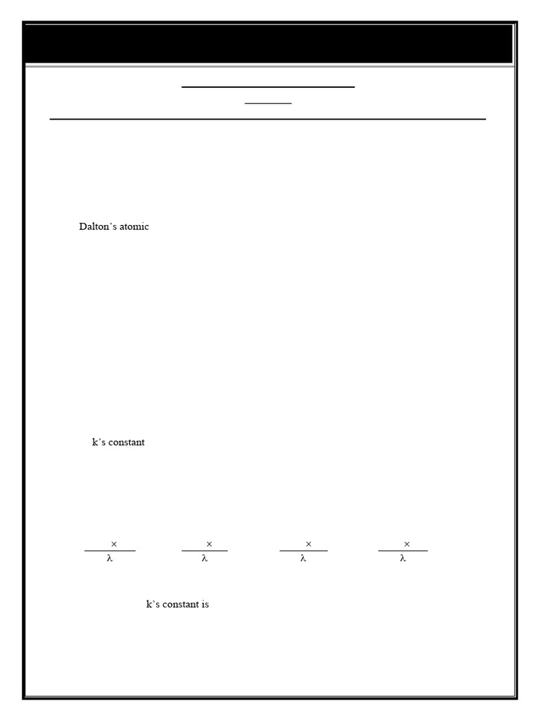 Atomic Structure 01 | PDF | Atomic Orbital | Atoms
