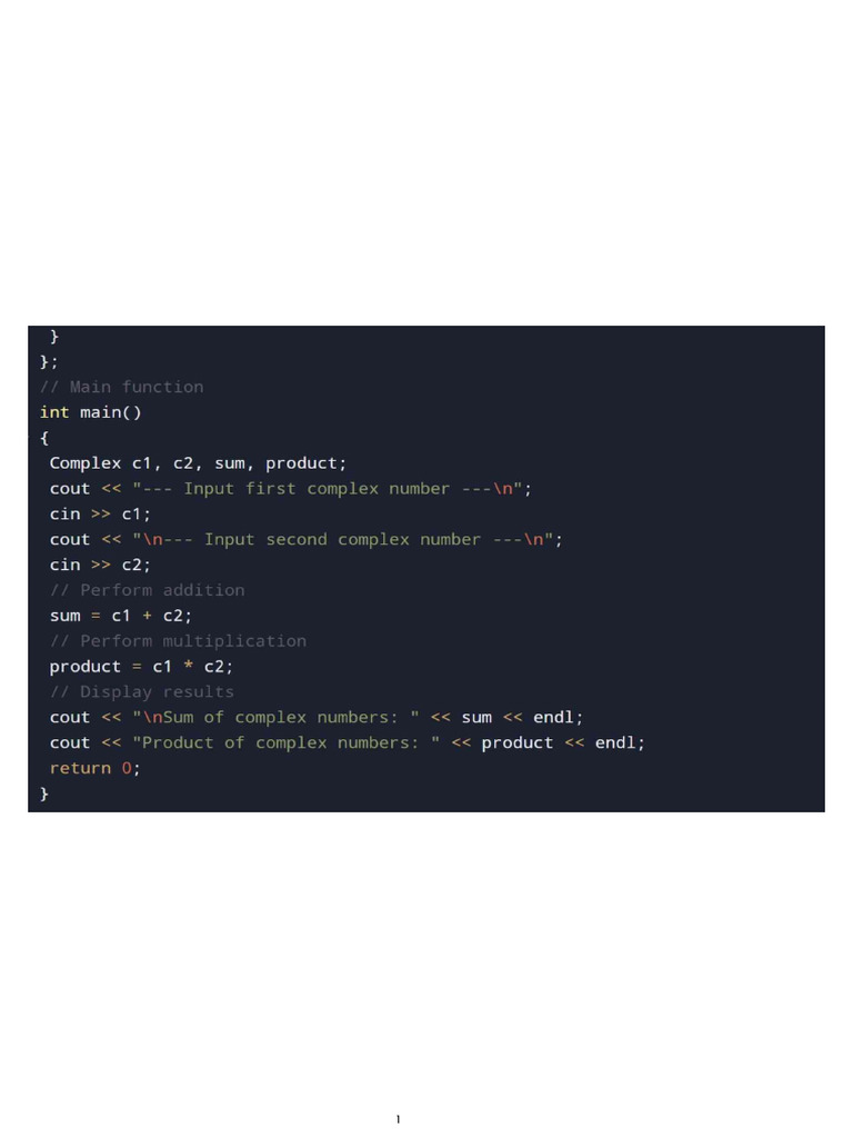 Outputs C++ | PDF