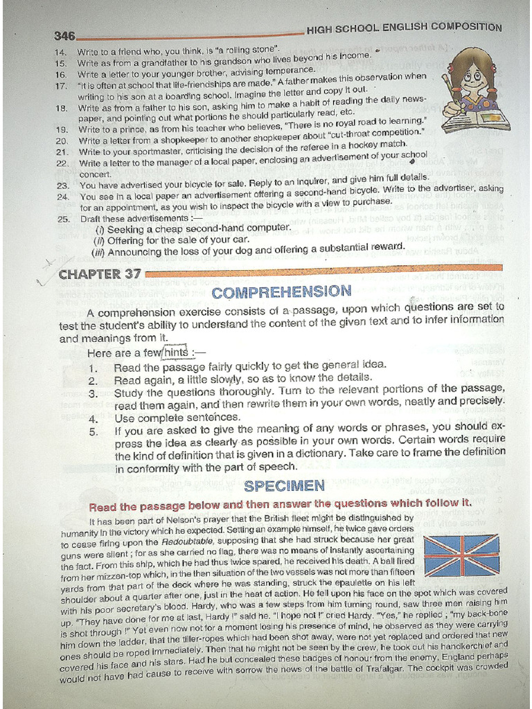 Comprehension Passage. | PDF