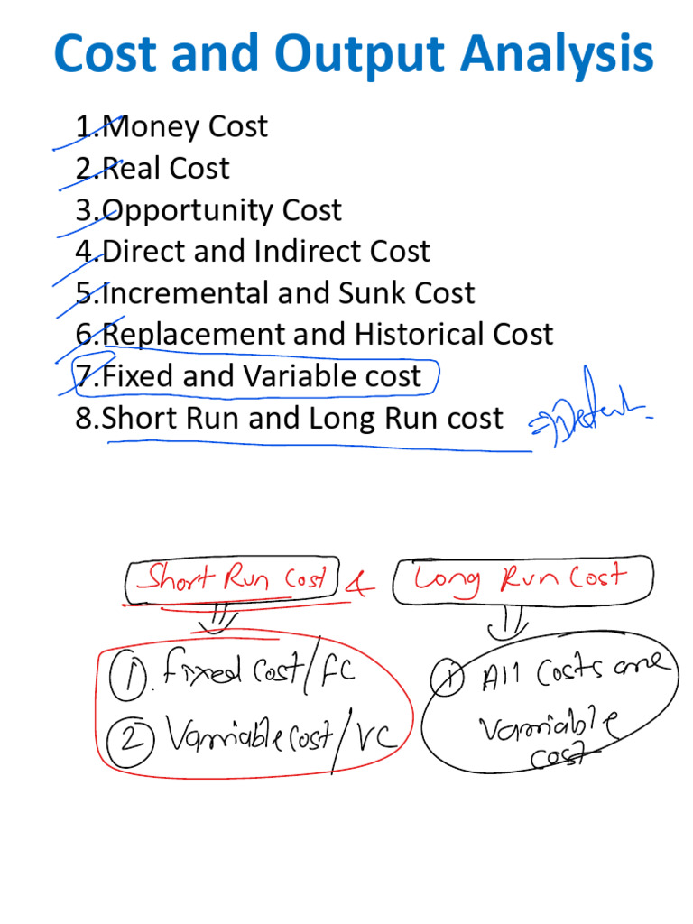 Cost and Output Analysis Part 3 | PDF