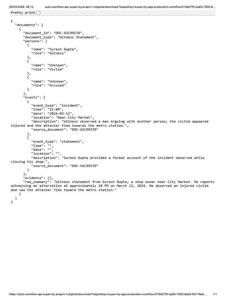 Output Json 2 | PDF