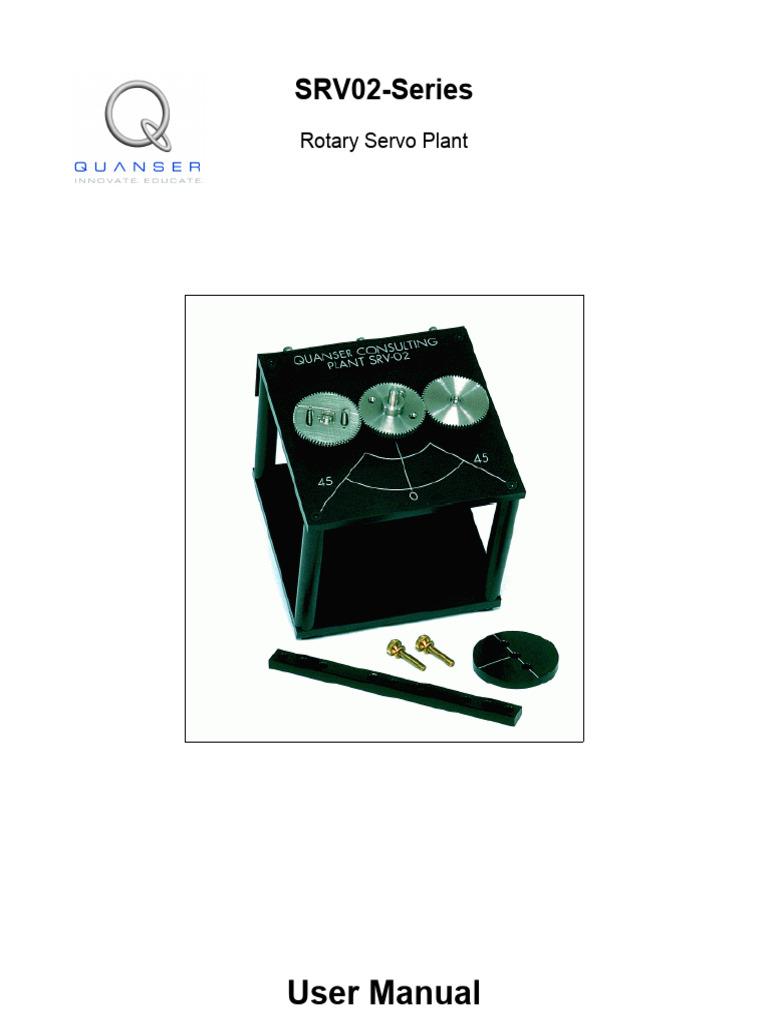 SRV02 User Manual | PDF