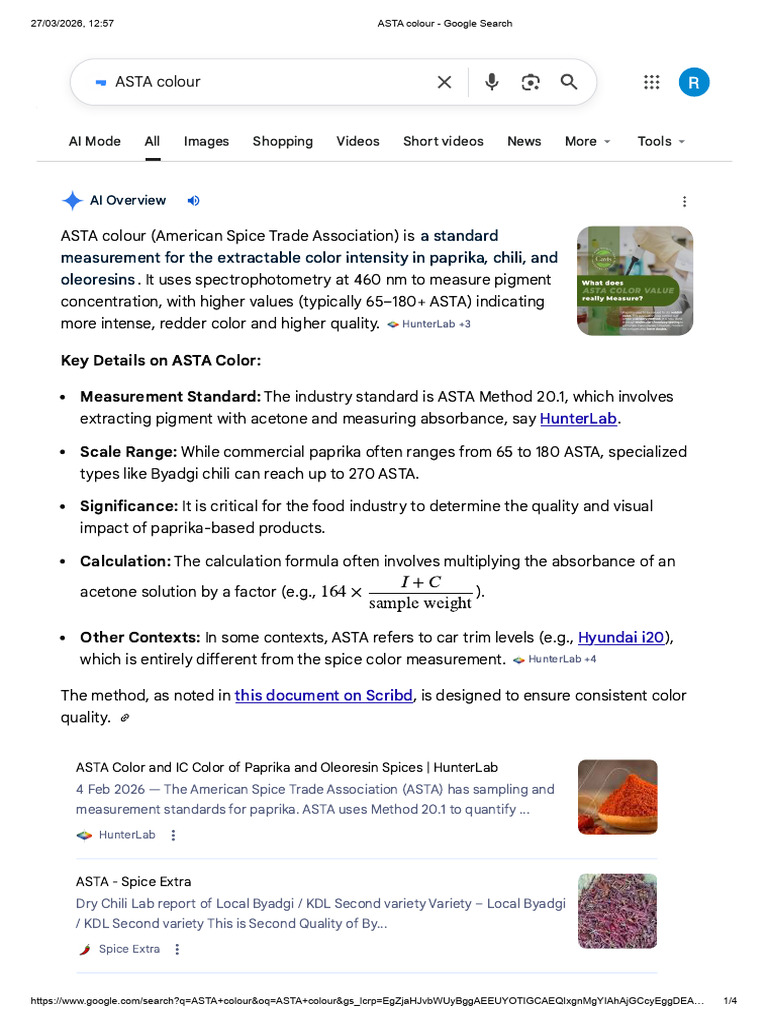 ASTA Colour - Google Search | PDF