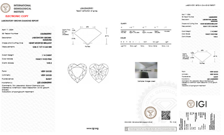 Electronic Copy: Laboratory Grown Diamond Report | PDF | Diamond ...