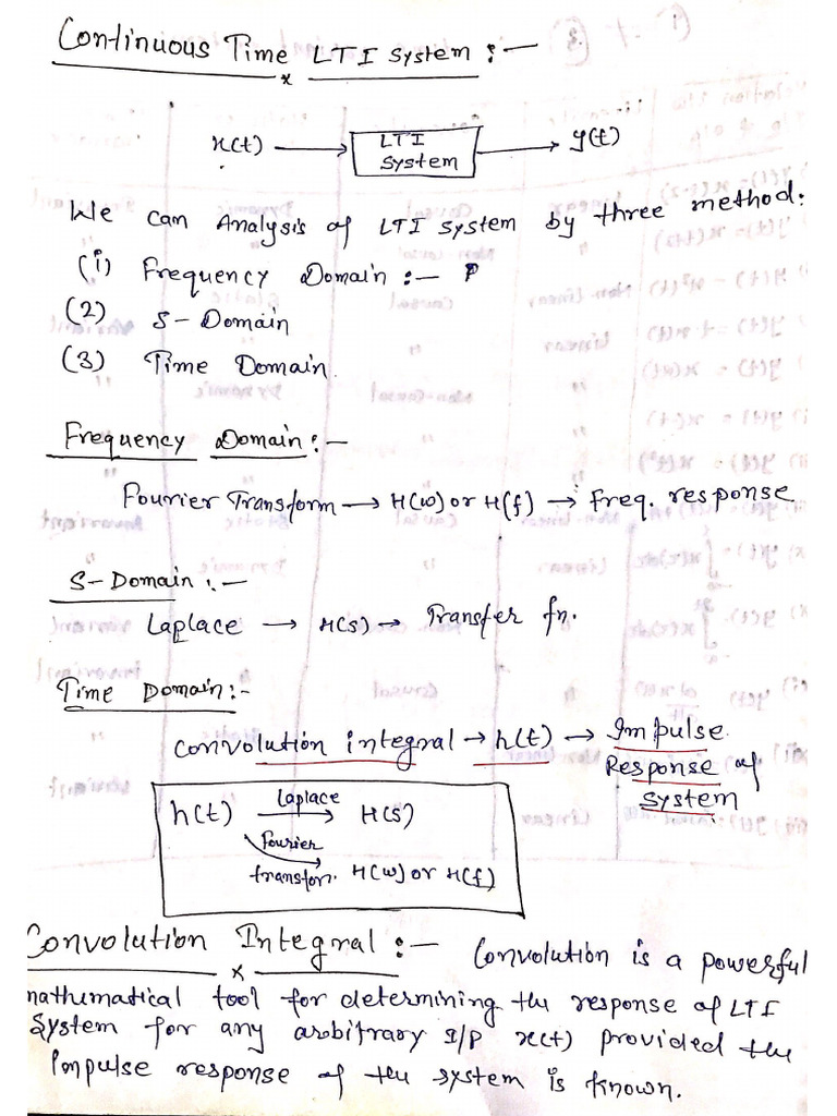 Lect 3 Properties of CT LTI Systems | PDF