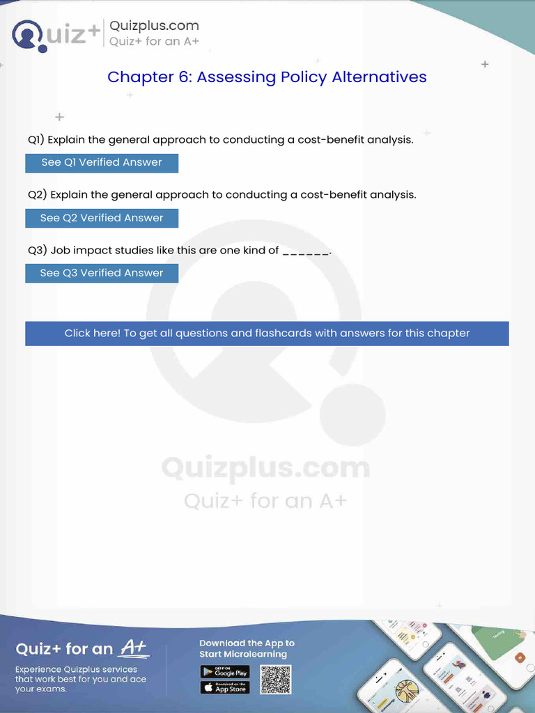 Explain the General Approach to Conducting a Costbenefit Analysis | PDF ...