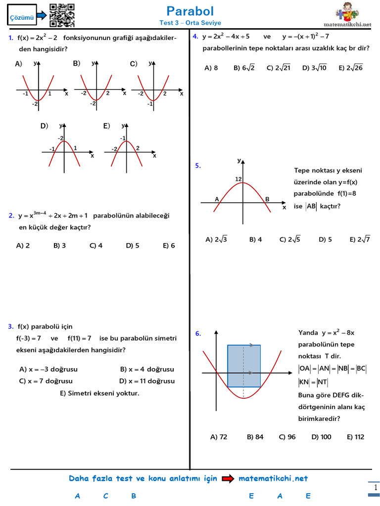 Parabol-Test-3-O 2 | PDF