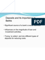 Deposits and Its Importance in Banks