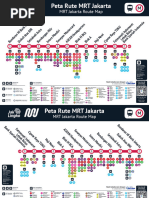 Peta Rute MRT Jakarta Terbaru | PDF