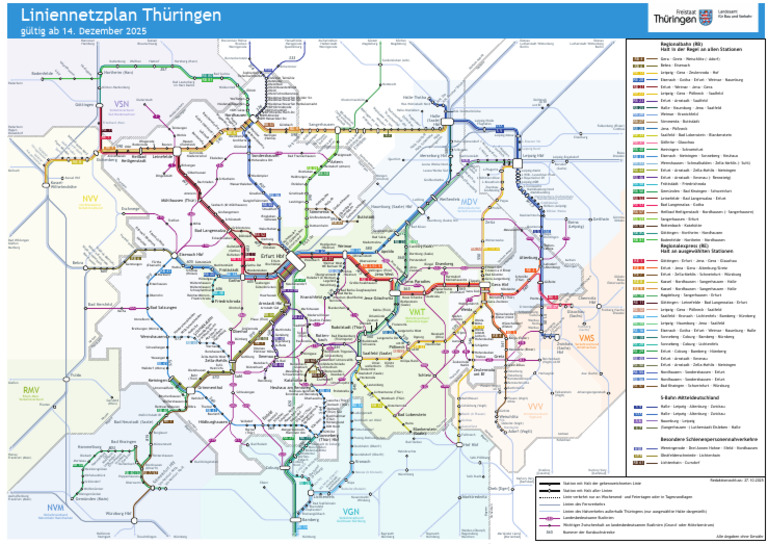 Streckennetz Thueringen2026 | PDF
