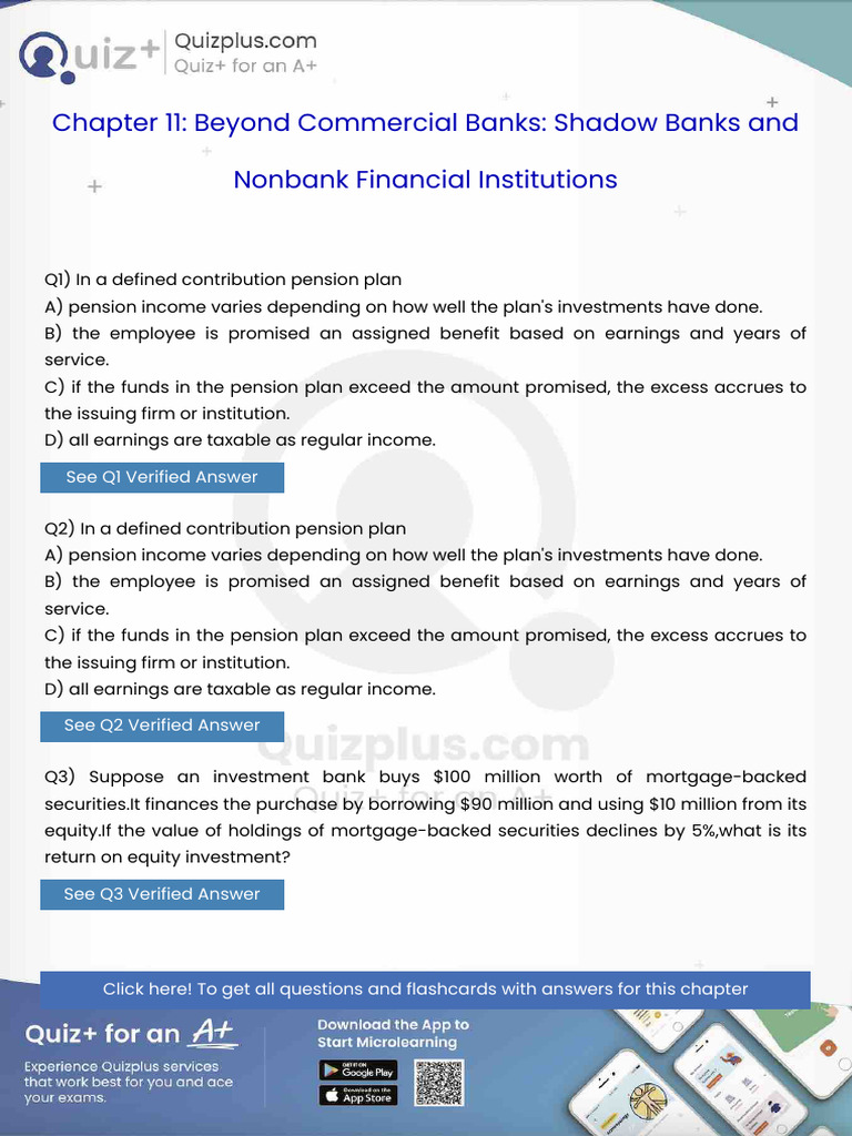 In A Defined Contribution Pension Plan | PDF | Interest | Yield (Finance)