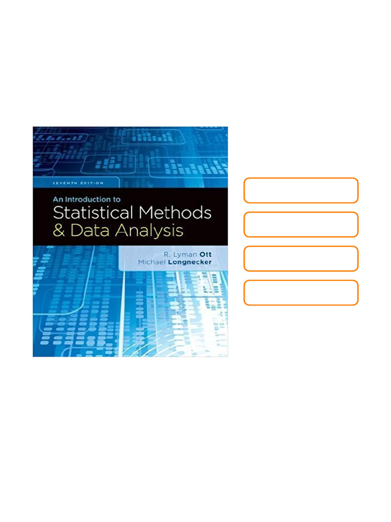 An Introduction To Statistical Methods Data Analysis 7th Official ...