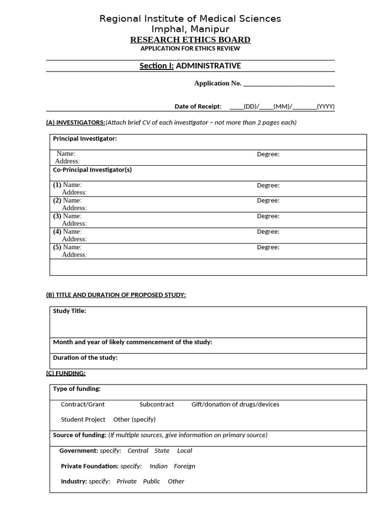 REB Form N Checklist | PDF