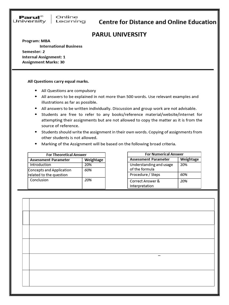 Sem 2 Assignment-Ib | PDF