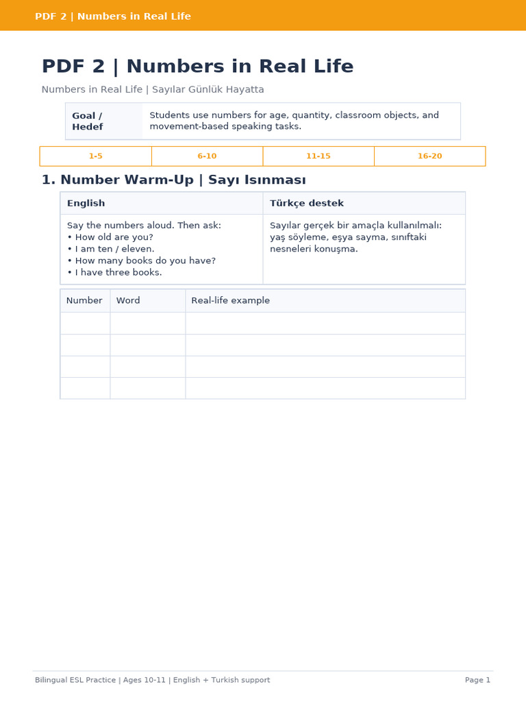 02 Numbers in Real Life | PDF