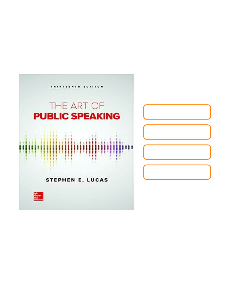 Your The Art of Public Speaking 13th Edition PDF | PDF | Amazon Kindle ...