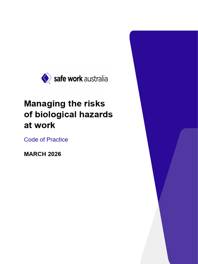 Modelcop Managing Risks Biological Hazards Mar2026 | PDF | Hazards ...