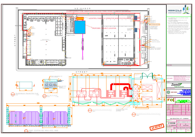 Electrical Layout Plan | PDF | Home Appliance | Mechanical Engineering