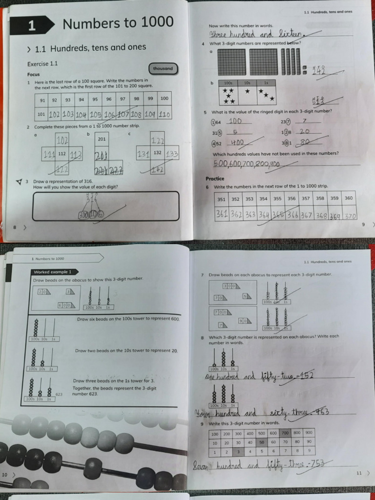 Grade 3 WB Unit 1 | PDF