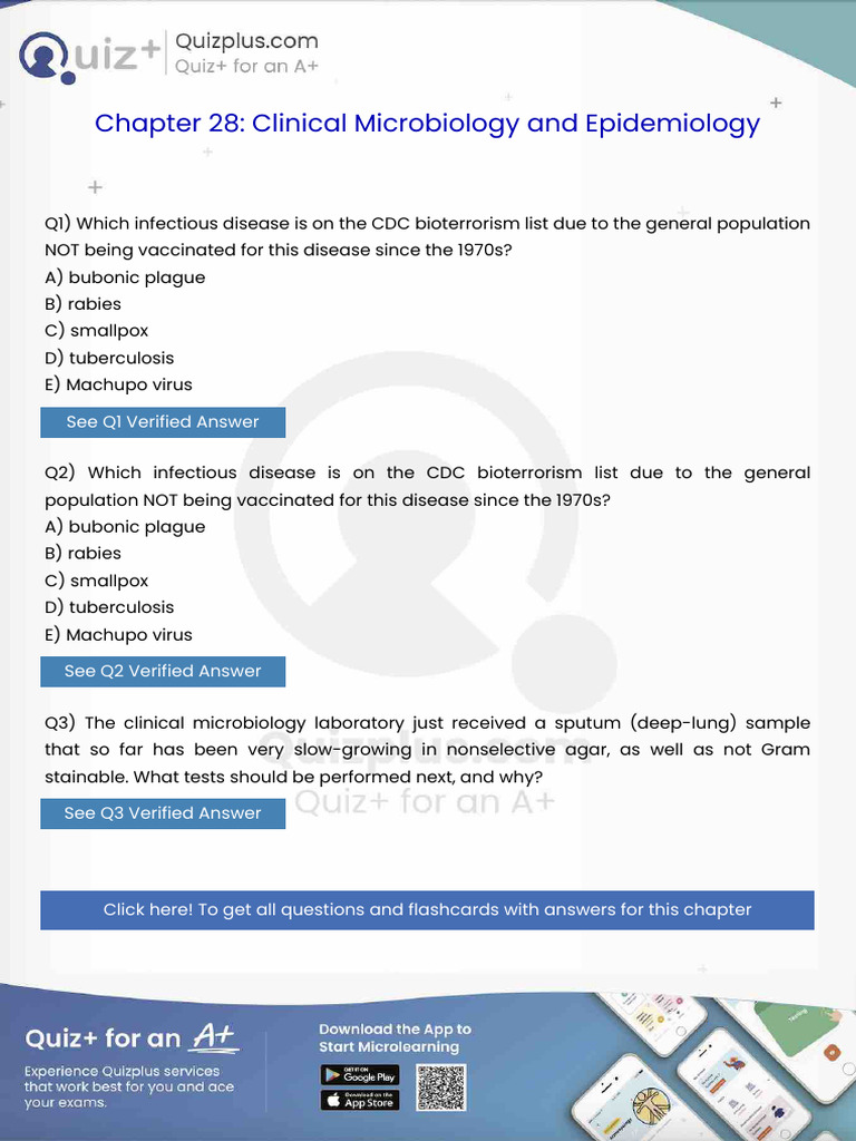 Which Infectious Disease Is On The CDC Bioterrorism List Due To The ...