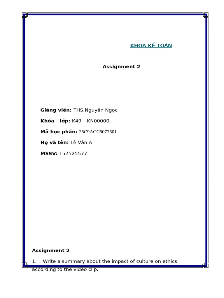 Assignment 2 | PDF
