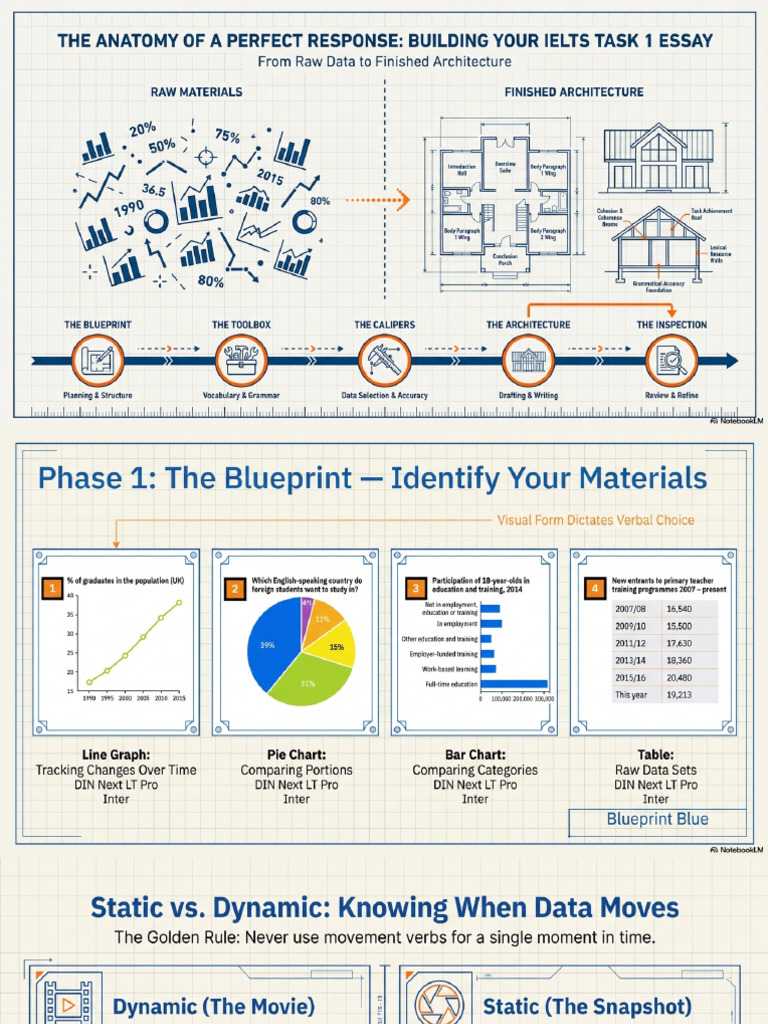 The IELTS Task 1 Blueprint | PDF