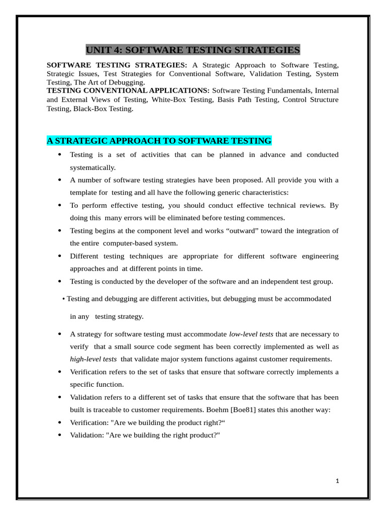 Unit 4 Notes | PDF