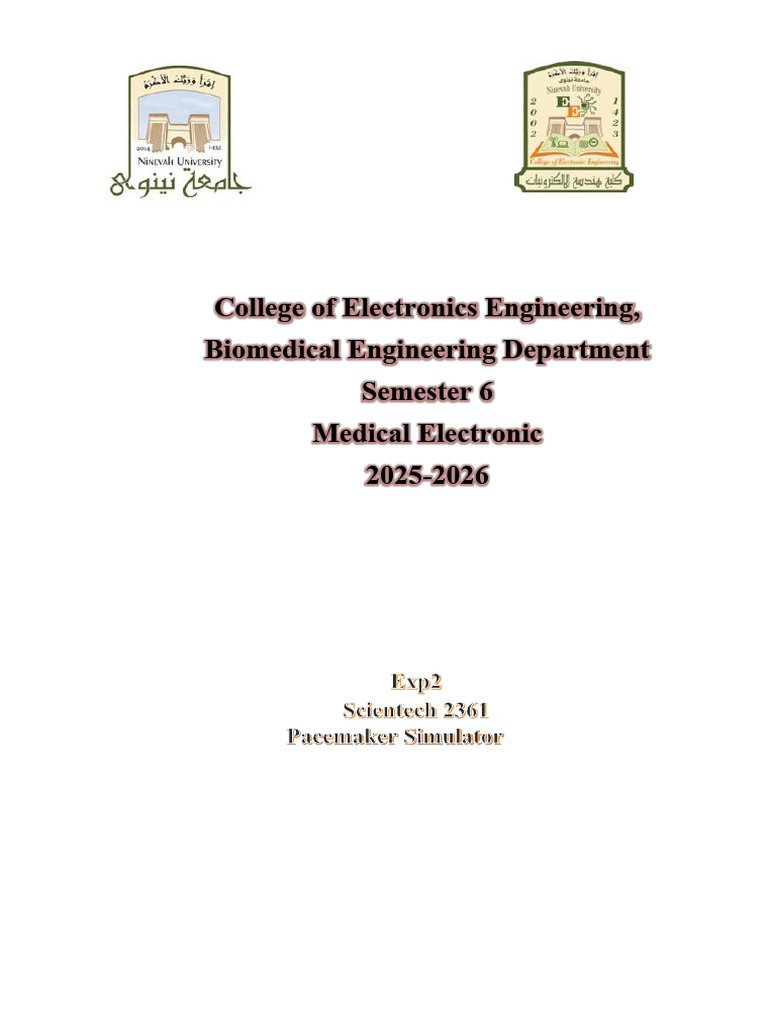 Lab3 Pacemaker Simulator | PDF
