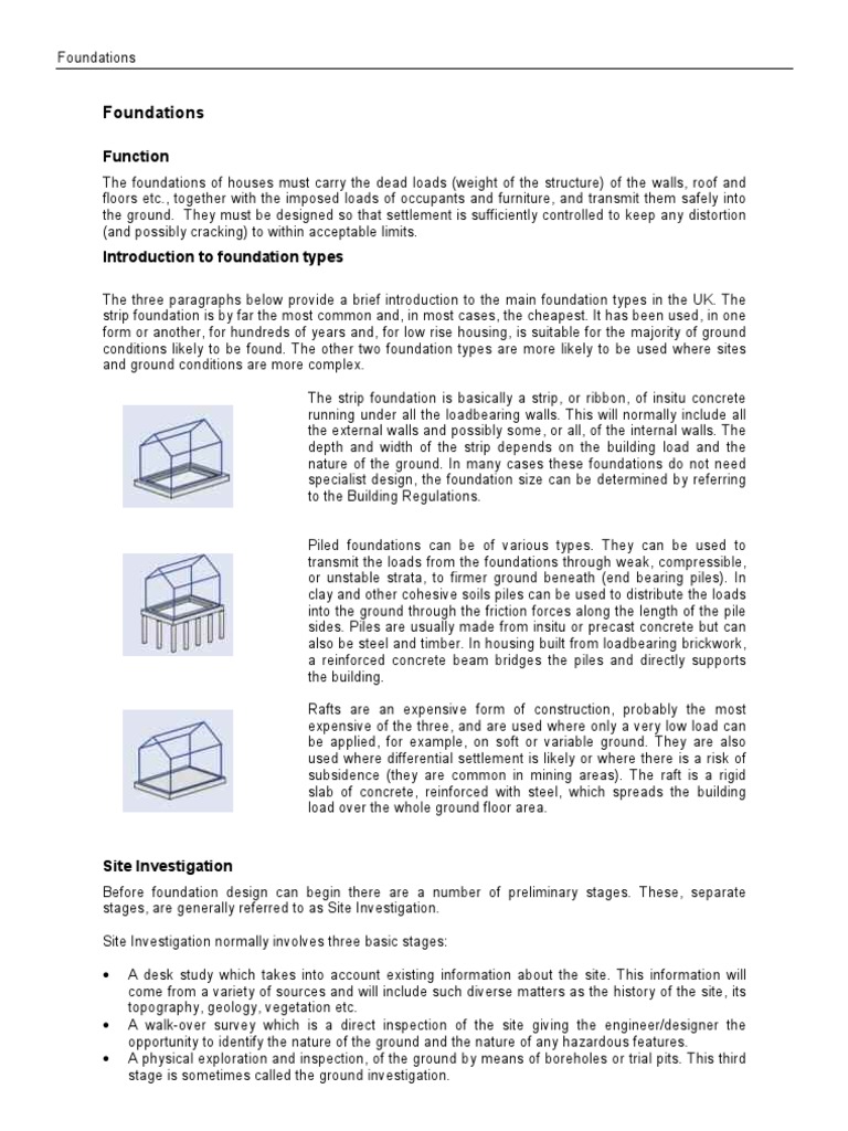 Foundations | PDF
