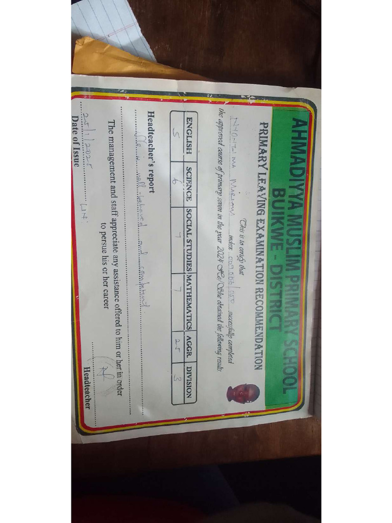 Nyonzima Document | PDF