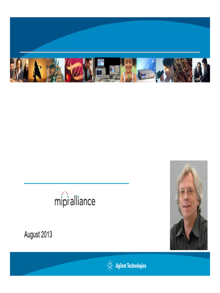 Demystify MIPI M-PHY RX PHY Test Challenges Agilent | PDF | Computing ...