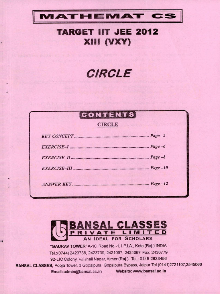 Circle | PDF