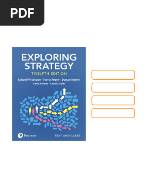 Exploring Strategy, Text and Cases, 12th Edition Full Chapters
