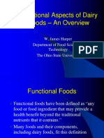 Functional Aspects of Dairy Foods - An Overview