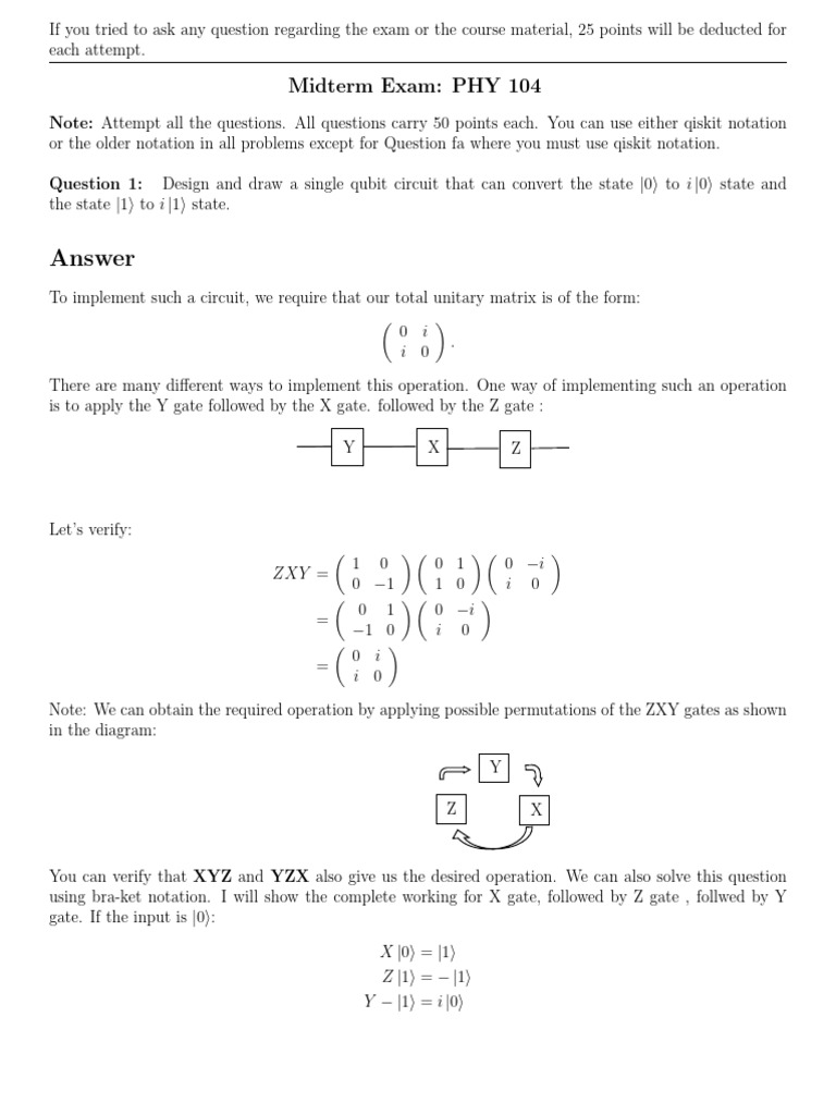 2025 Midterm Solution | PDF