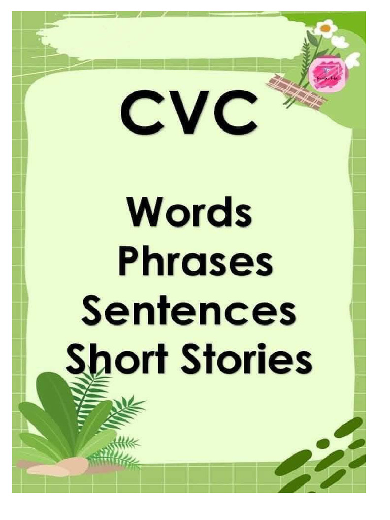 CVC Pattern | PDF